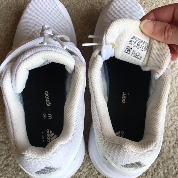 White Adidas Sneakers - Picture 6 of 8